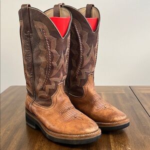 Durango Women's Western Boots Size 6 M Mid-Calf Leather Brown RD3122
